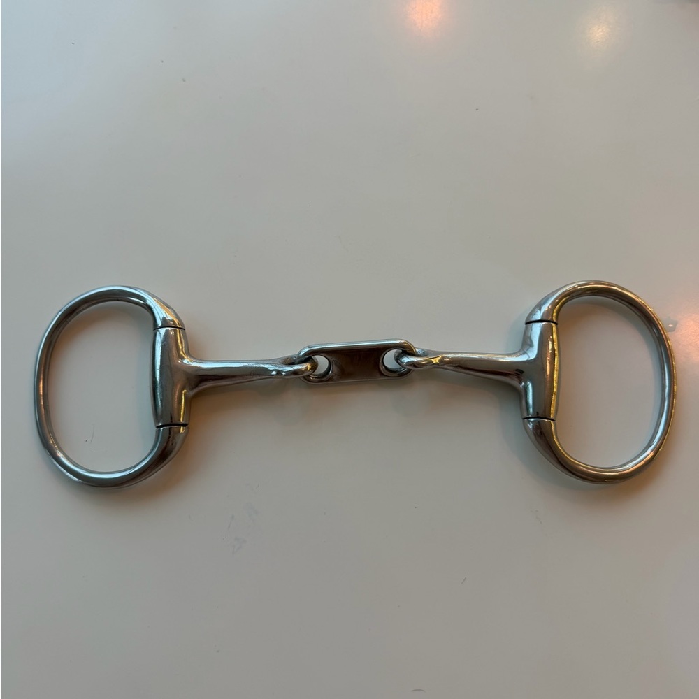 Dr Bristol Eggbutt Snaffle horse Bit 5.5" Stainless